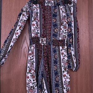 long sleeve medium romper